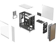FRACTAL DESIGN North Chalk White TG Clear FD-C-NOR1C-04 - 1099572 - zdjęcie 15